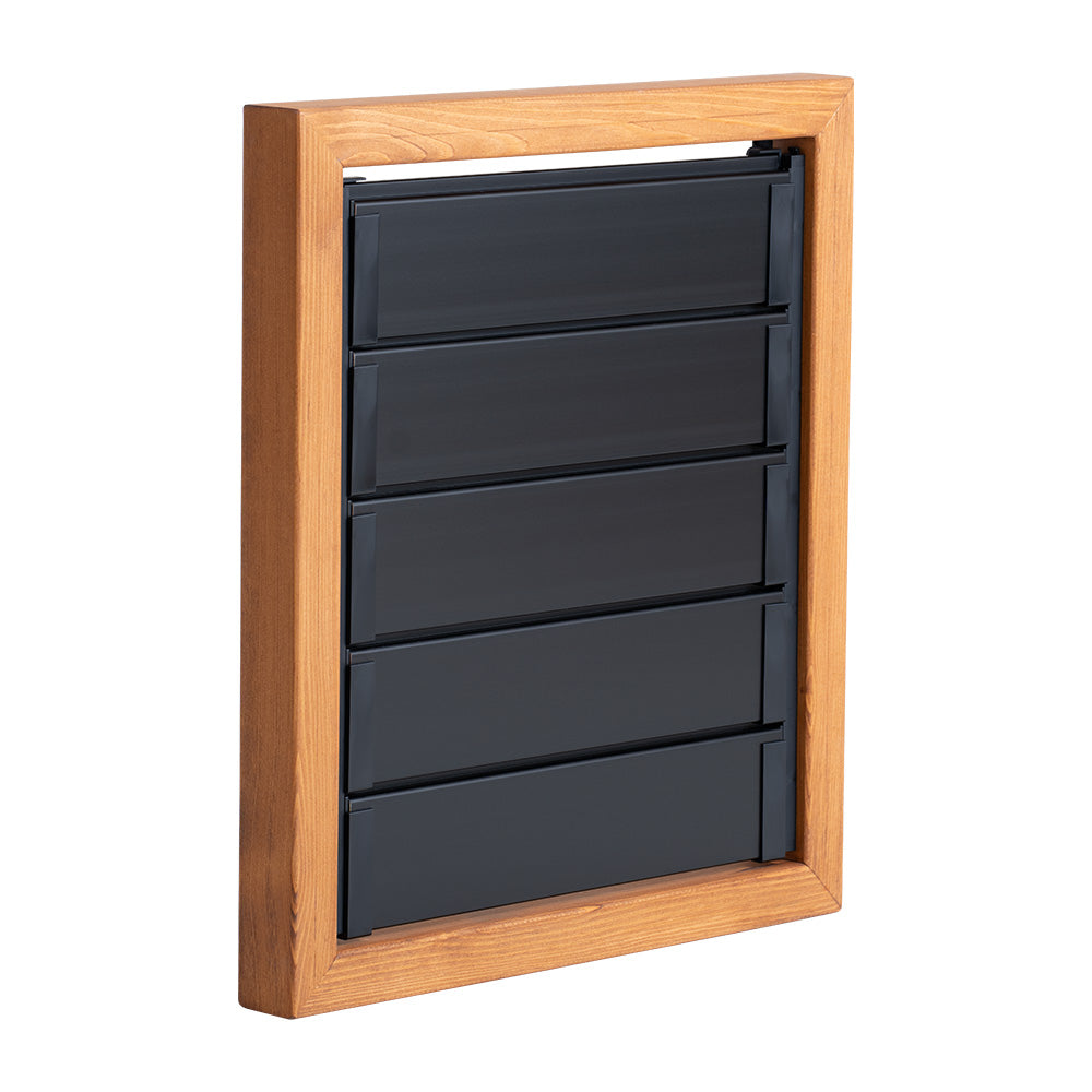 BLITO zestaw żaluzji ogrodowych ANTRACYT 1.5m