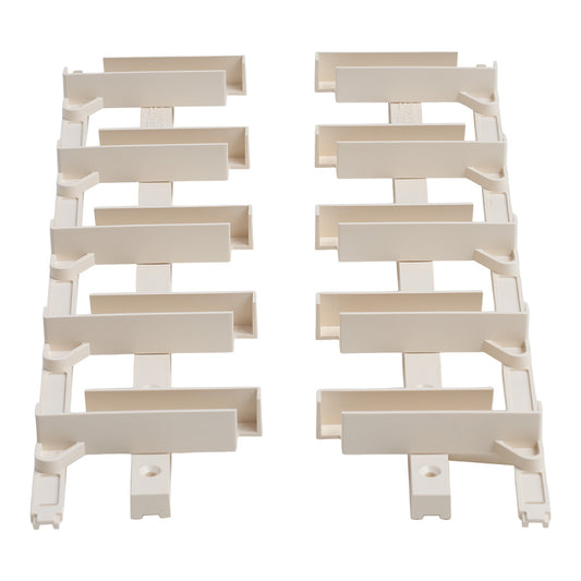 BLITO prowadnice do żaluzji ogrodowych RAL9010