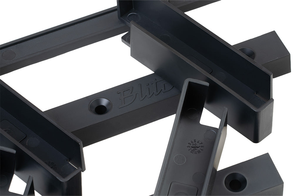 BLITO prowadnice do żaluzji ogrodowych ANTRACYT