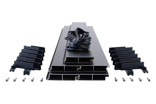 BLITO zestaw żaluzji ogrodowych ANTRACYT 1.5m